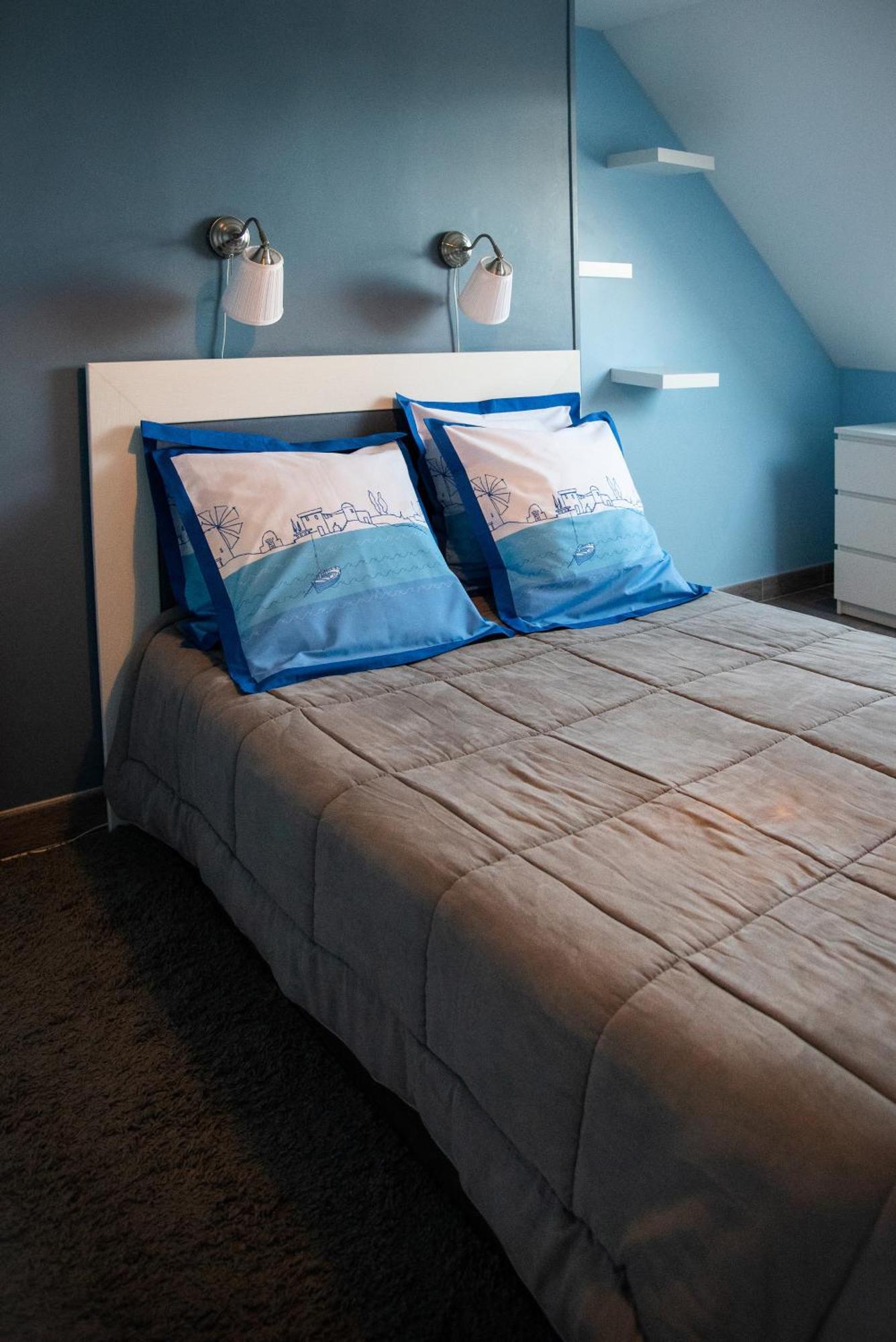 Bed and Breakfast La Longere d'Helene à Lauzach Chambre photo